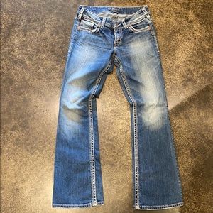 Boot Cut / Slimmer Flare Silver Suki